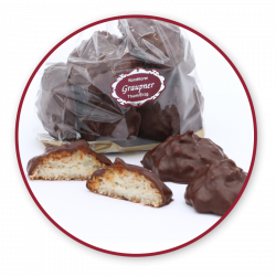 Kokosmakronen zartbitter