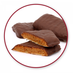 Makronen-Lebkuchen zartbitter