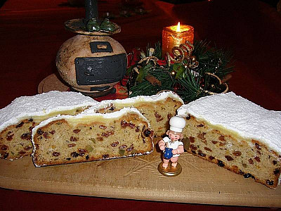 Butterrosinenstollen